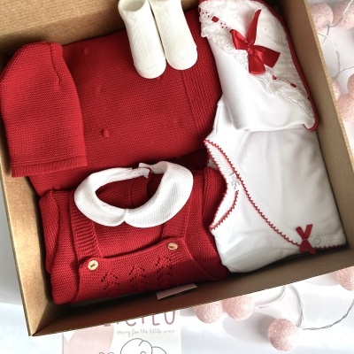 Conjunto Babybox Licilu Vermelho