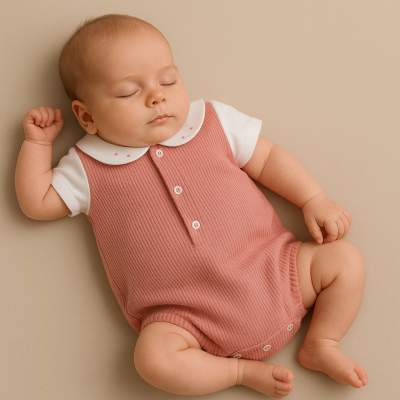 Fofo caveado com camisola (2 peças)