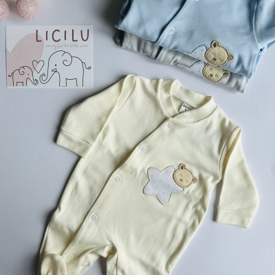 Babygrow Ursinho estrela/coração