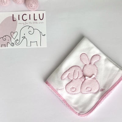 Fralda de pano coelho