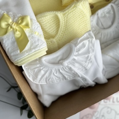 Conjunto Babybox Licilu Amarelo
