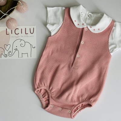 Fofo caveado com camisola (2 peças)