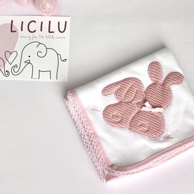 Fralda de pano coelho