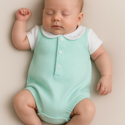 Fofo caveado com camisola (2 peças)