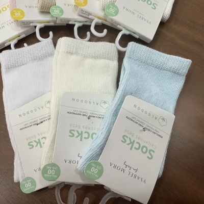 Meia de Algodão pelo joelho