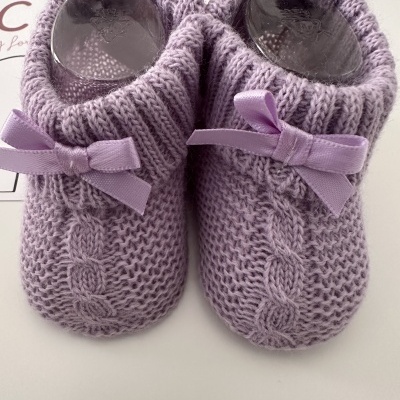 Carapins de perlé com laço frontal