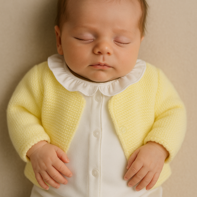 Casaco de tricot feito à mão