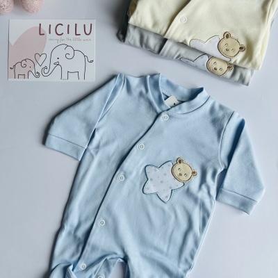 Babygrow Ursinho estrela/coração