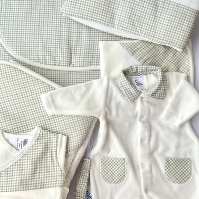Conjunto primeira roupinha 'Chess' Conjunto primeira roupinha 'Chess'