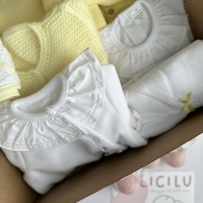 Conjunto Babybox Licilu Amarelo
