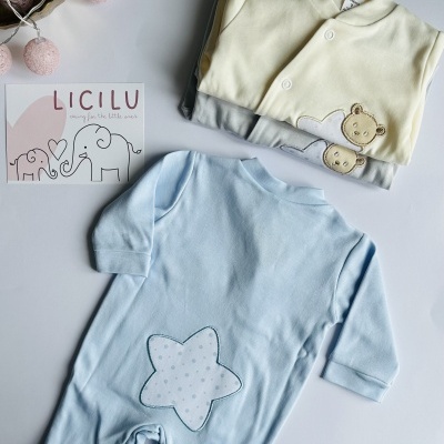 Babygrow Ursinho estrela/coração