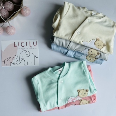 Babygrow Ursinho estrela/coração