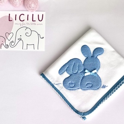 Fralda de pano coelho