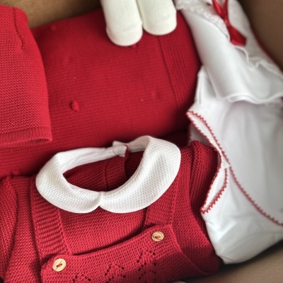 Conjunto Babybox Licilu Vermelho