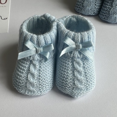 Carapins de perlé com laço frontal