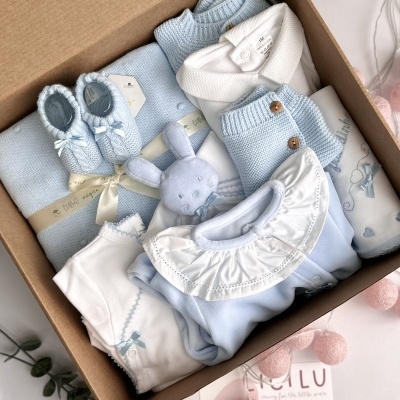 Conjunto Babybox Licilu Azul Conjunto Babybox Licilu Azul