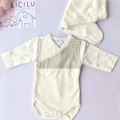 Conjunto primeira roupinha 'Chess' Conjunto primeira roupinha 'Chess'