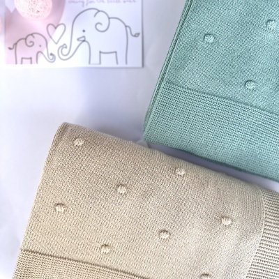 Manta de malha ‘’classy''