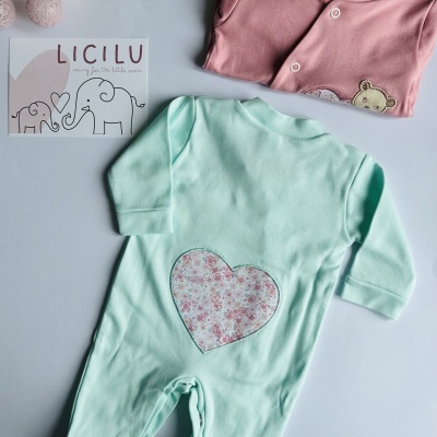 Babygrow Ursinho estrela/coração