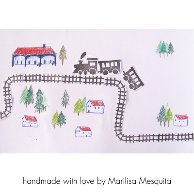 Conjunto de 4 Carimbos