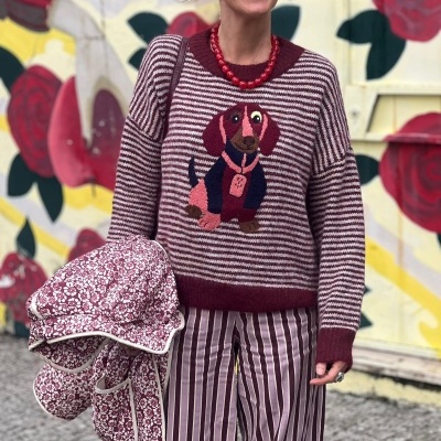 Jeans Stripes & Hearts