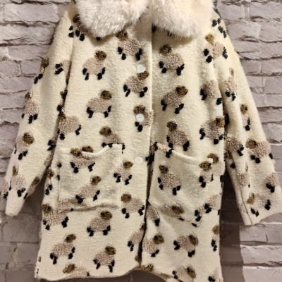 Casaco Ovelhas Creme