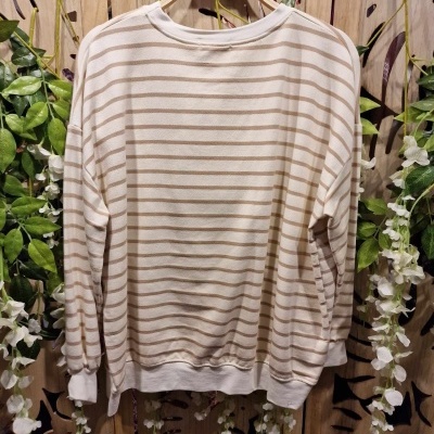 Sweat Bear & Bege Stripes