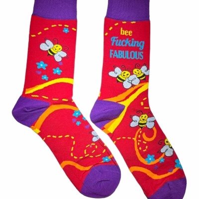 Meias Bee Fucking Fabulous