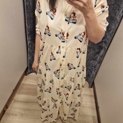 Vestido Snoopy on Vespa