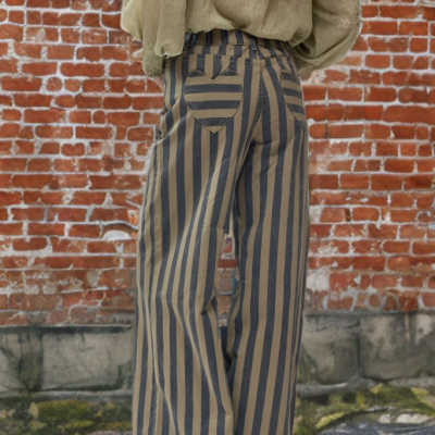 Jeans Stripes Taupe