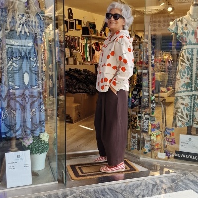 Casaco Cherry Branco