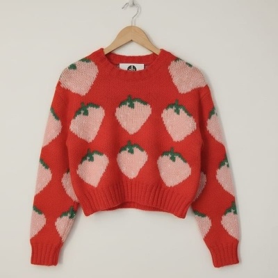 Camisola Morango Vermelha