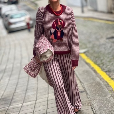 Jeans Stripes & Hearts