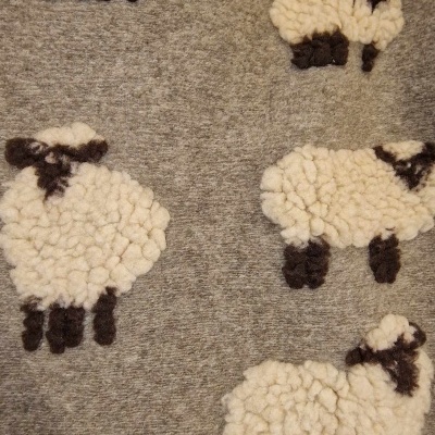 Casaco Ovelhas Taupe