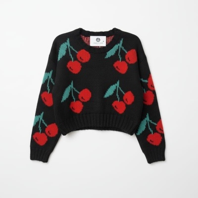 Camisola Cherry Preta