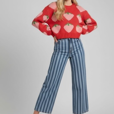 Camisola Morango Vermelha