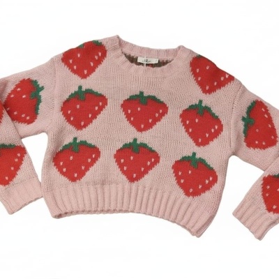 Camisola Morangos Rosa