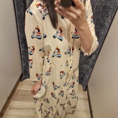 Vestido Snoopy on Vespa