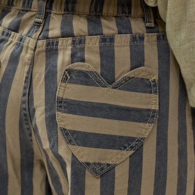 Jeans Stripes Taupe