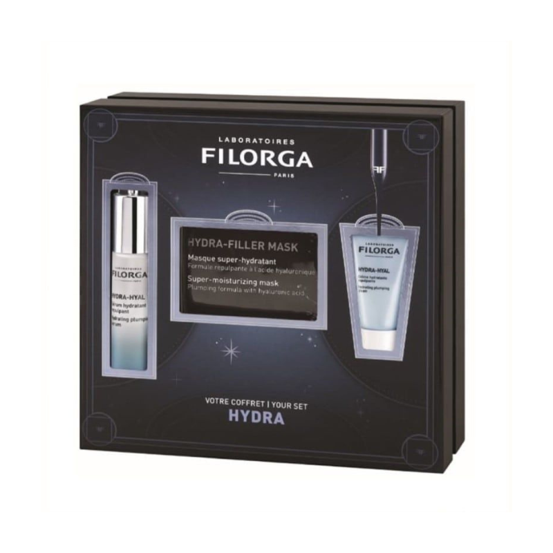 FILORGA Coffret Hydra-Hyal Sérum 30ml + Hydra-Hyal Creme 15ml + Hydra-Filler Mask FILORGA Coffret Hydra-Hyal Sérum 30ml + Hydra-Hyal Creme 15ml + Hydra-Filler Mask