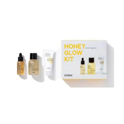 COSRX Honey Glow Kit Full Fit Propolis Tónico 30ml + Sérum 10ml + Creme 15ml