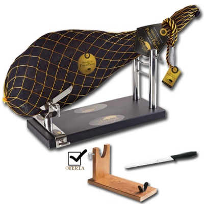 Presunto Inteiro Porco Preto Perna