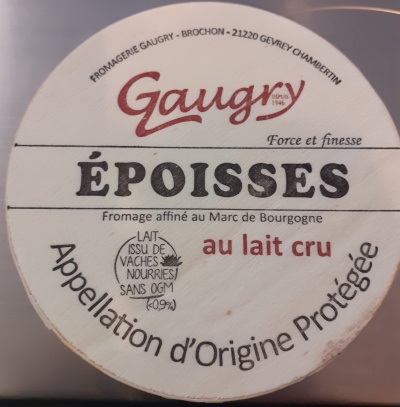 Epoisses Gaugry DOP