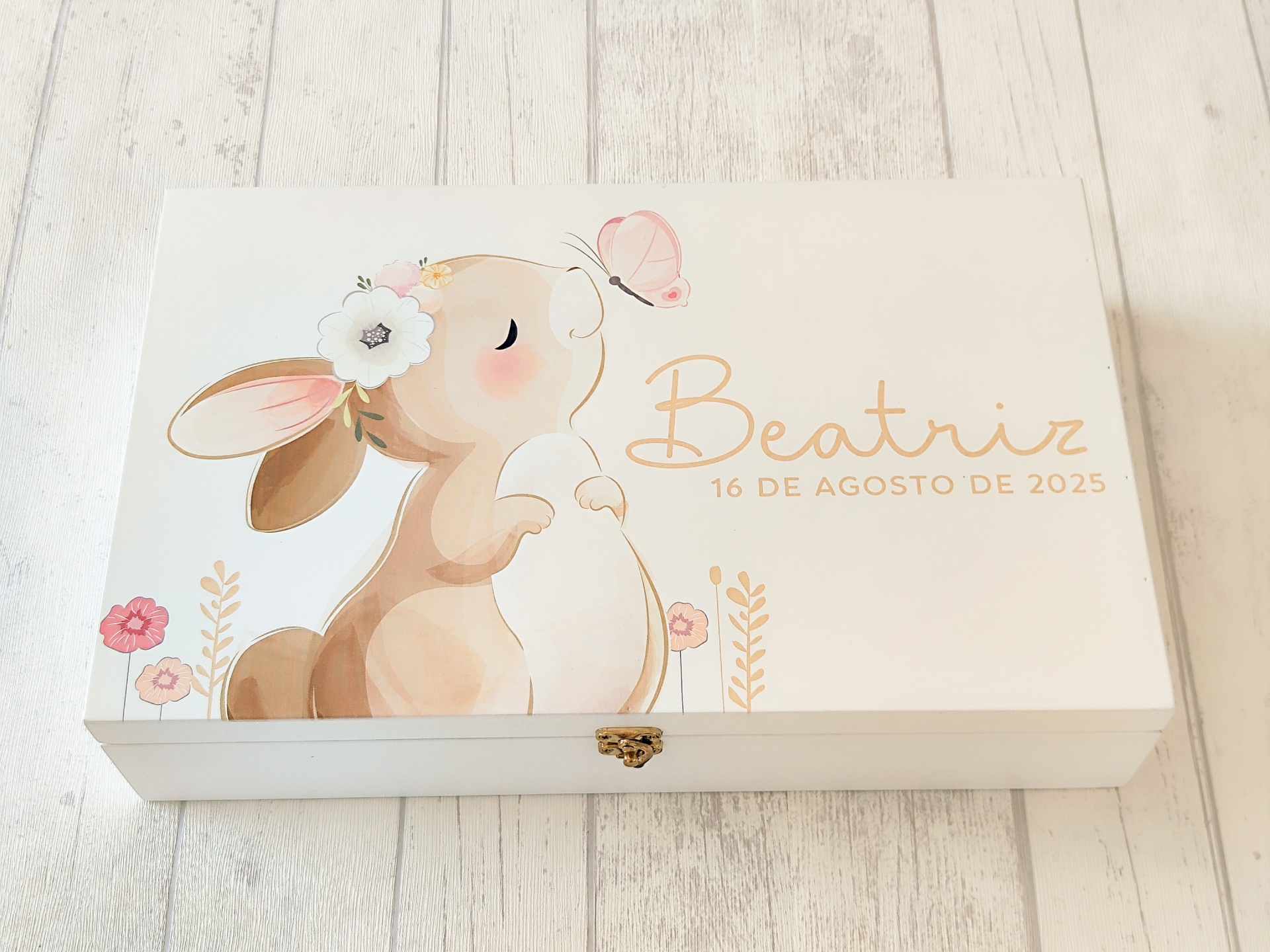 Conjunto Batismo Coelhinha 🐰