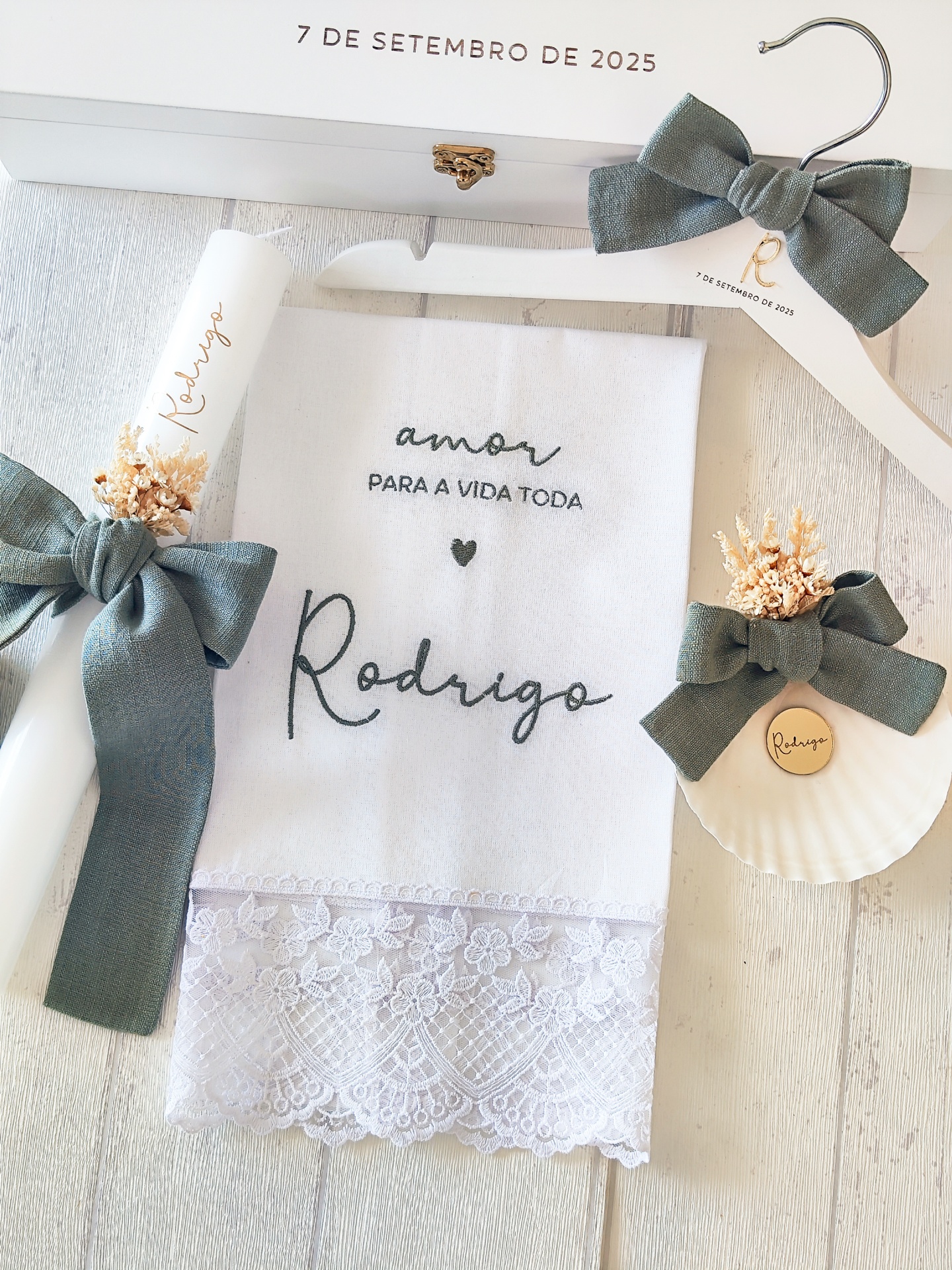 Conjunto Batismo Rodrigo ✨
