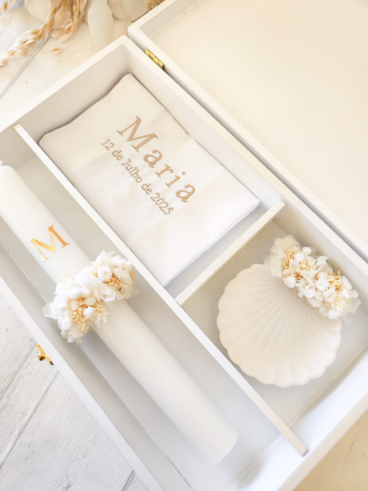 Conjunto Batismo Maria ✨