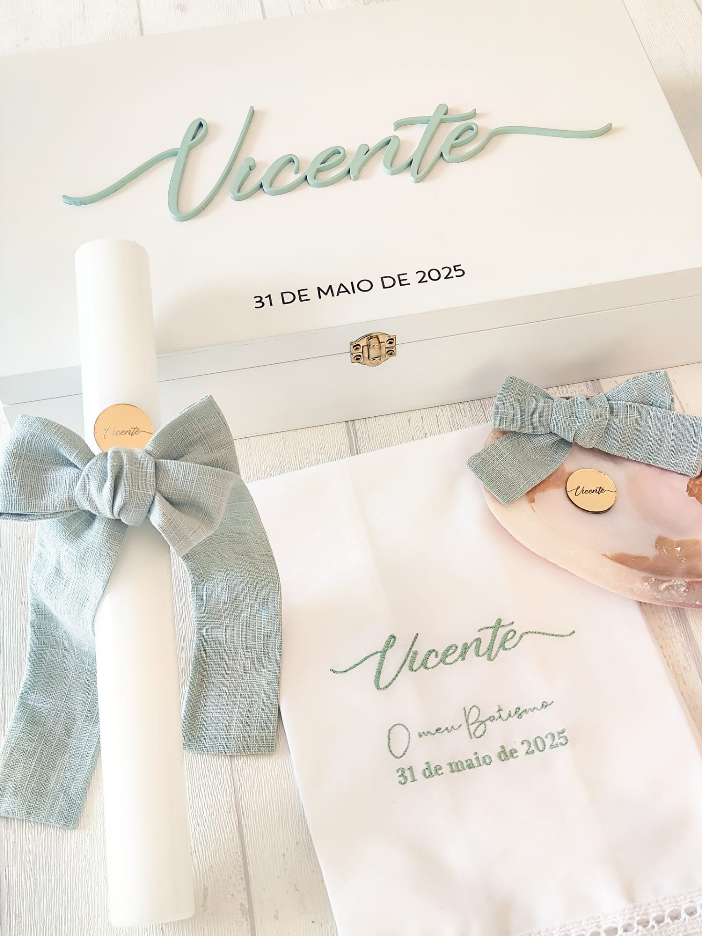 Conjunto Batismo Vicente✨