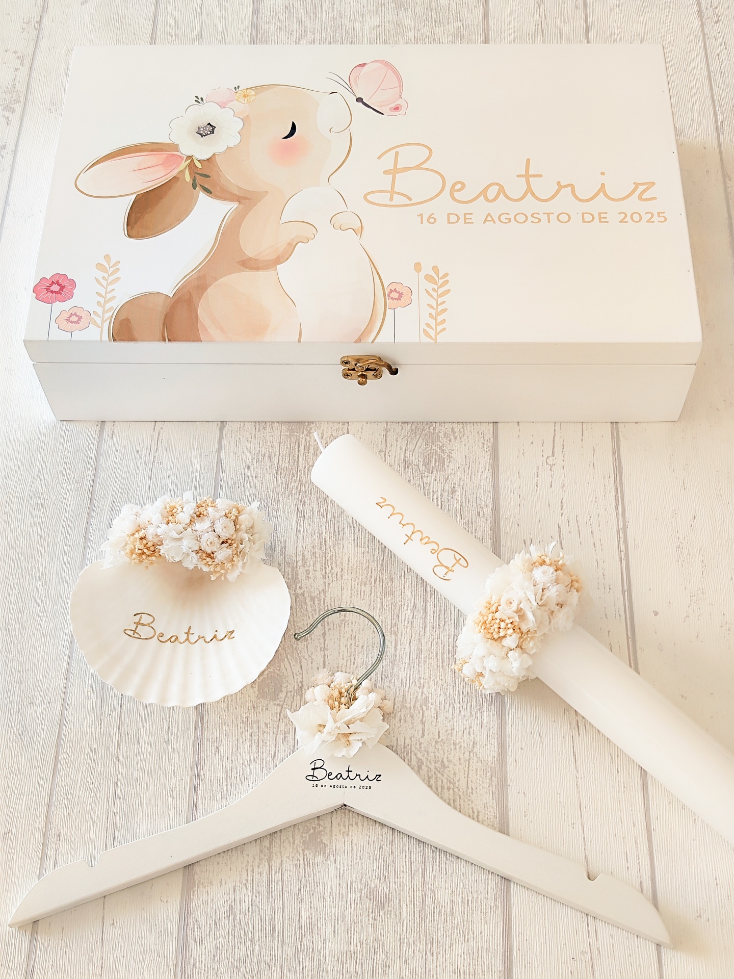 Conjunto&#x20;Batismo&#x20;Coelhinha&#x20;&#x1F430;