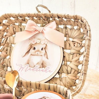 Cesta Pink Bunny Milk-Mix ♡