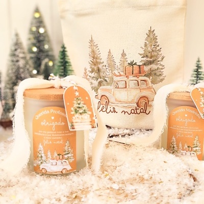 Kit&#x20;vela&#x20;baunilha&#x20;com&#x20;saco&#x20;&#x1F56F;&#xFE0F;